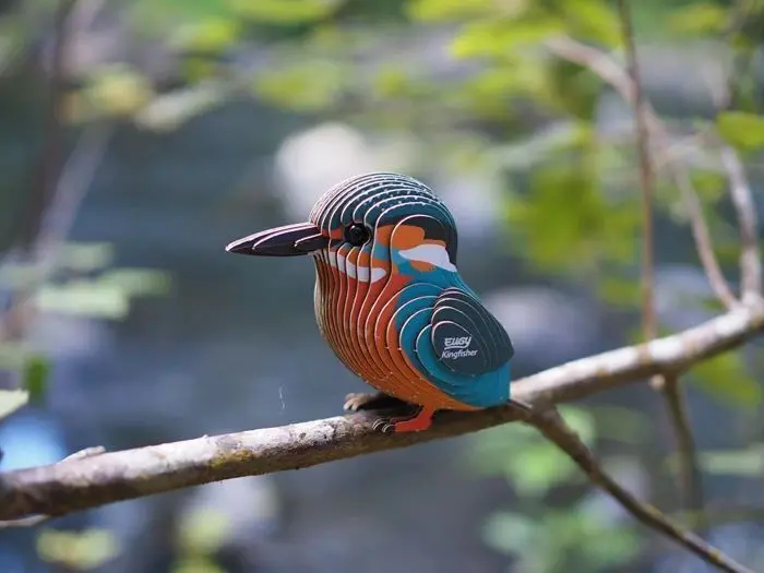 Bild: 9421036940428 | EUGY - 3D Bastelset Eisvogel | Kit (Bastelset) | 2025 | EUGY