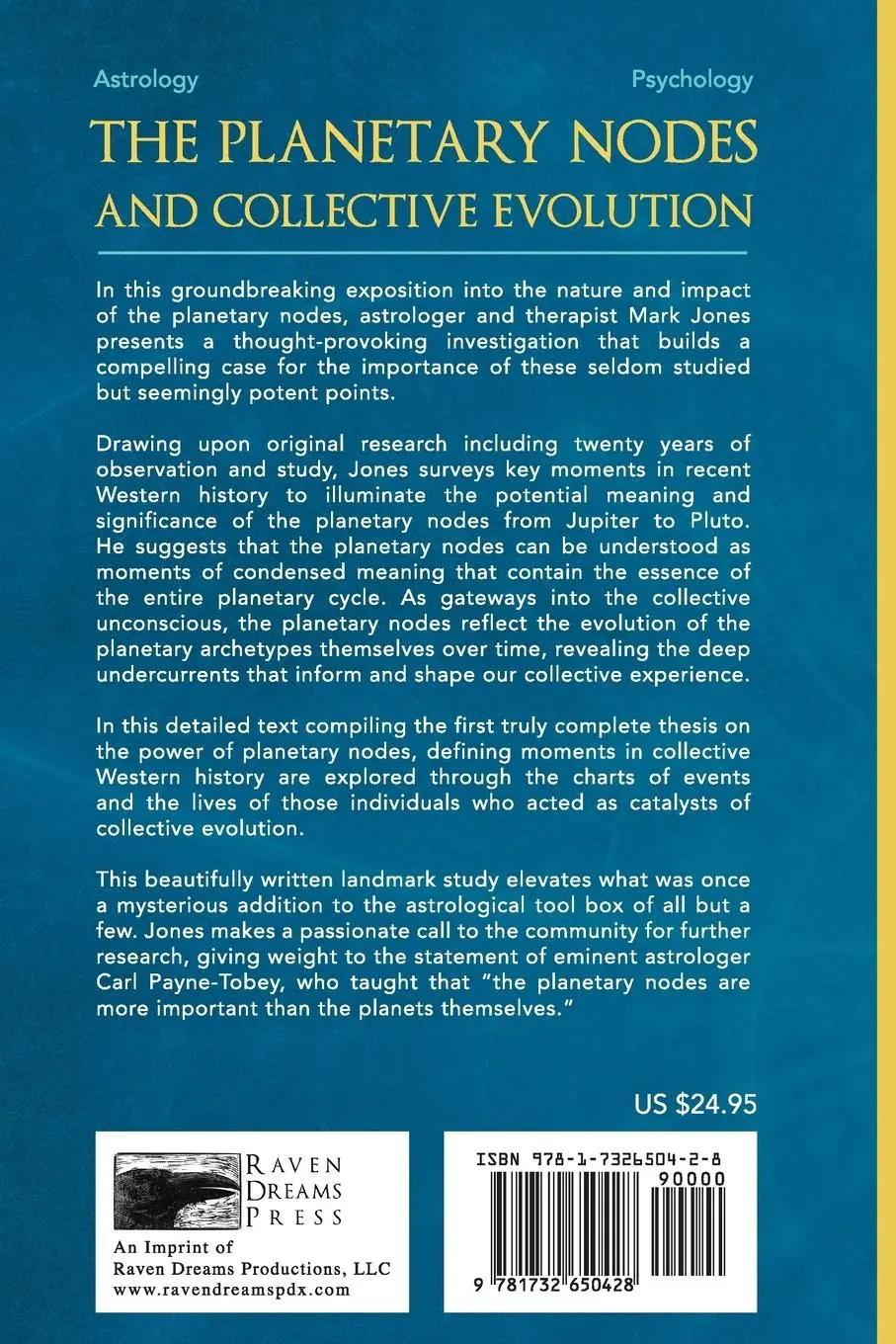 Rückseite: 9781732650428 | The Planetary Nodes and Collective Evolution | Mark Jones | Buch