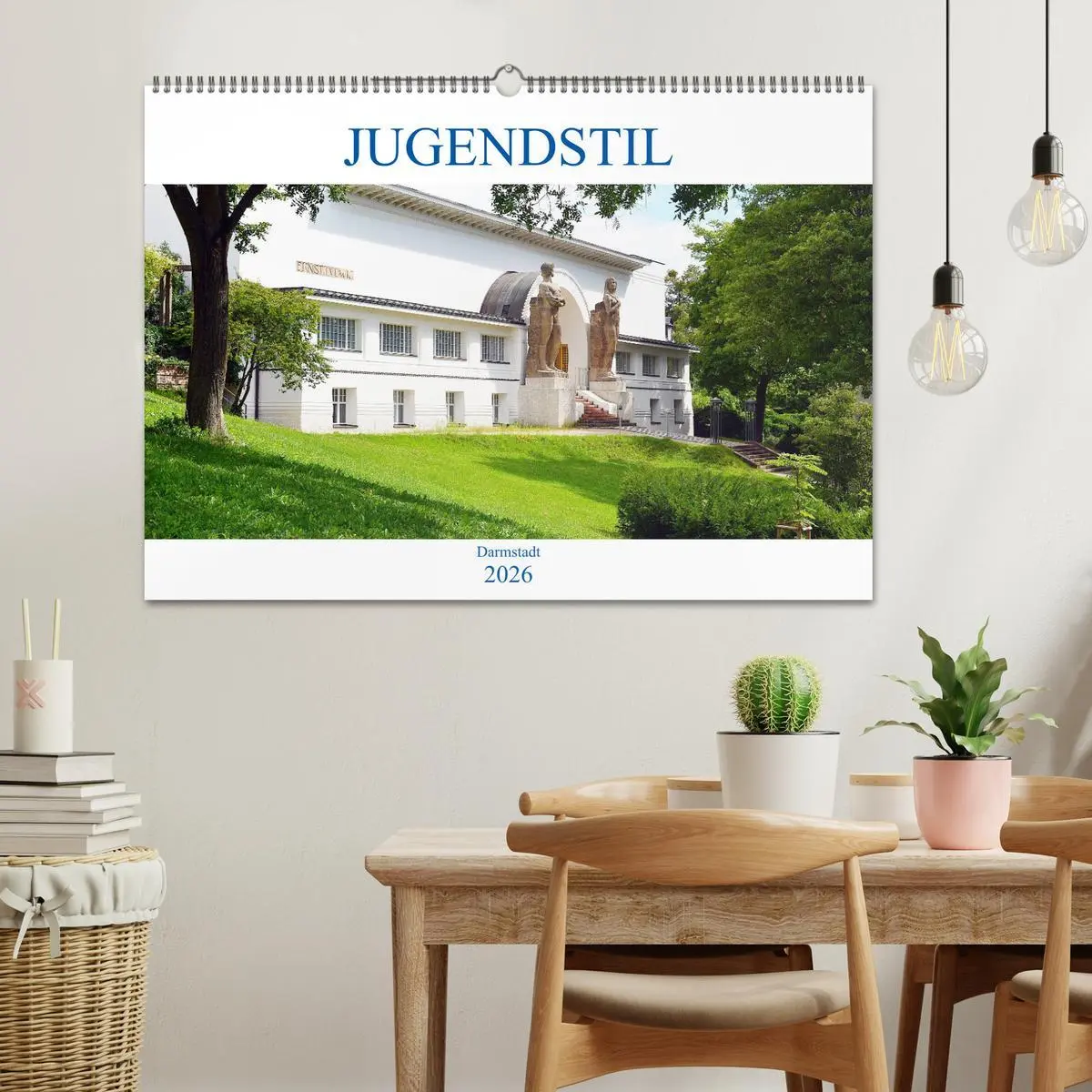 Bild: 9783457850428 | Jugendstil - Darmstadt (Wandkalender 2026 DIN A2 quer), CALVENDO...