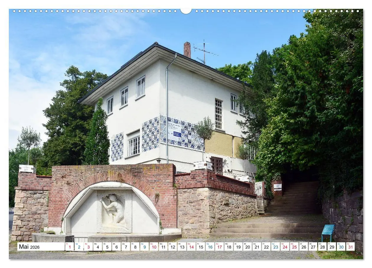 Bild: 9783457850428 | Jugendstil - Darmstadt (Wandkalender 2026 DIN A2 quer), CALVENDO...