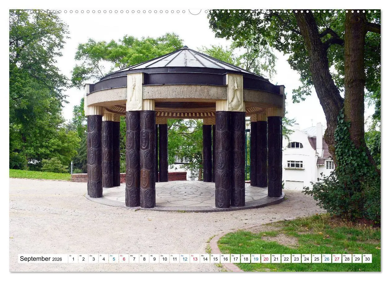 Bild: 9783457850428 | Jugendstil - Darmstadt (Wandkalender 2026 DIN A2 quer), CALVENDO...