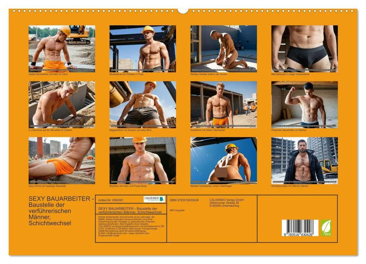 Bild: 9783516630428 | SEXY BAUARBEITER - Baustelle der verführerischen Männer,...