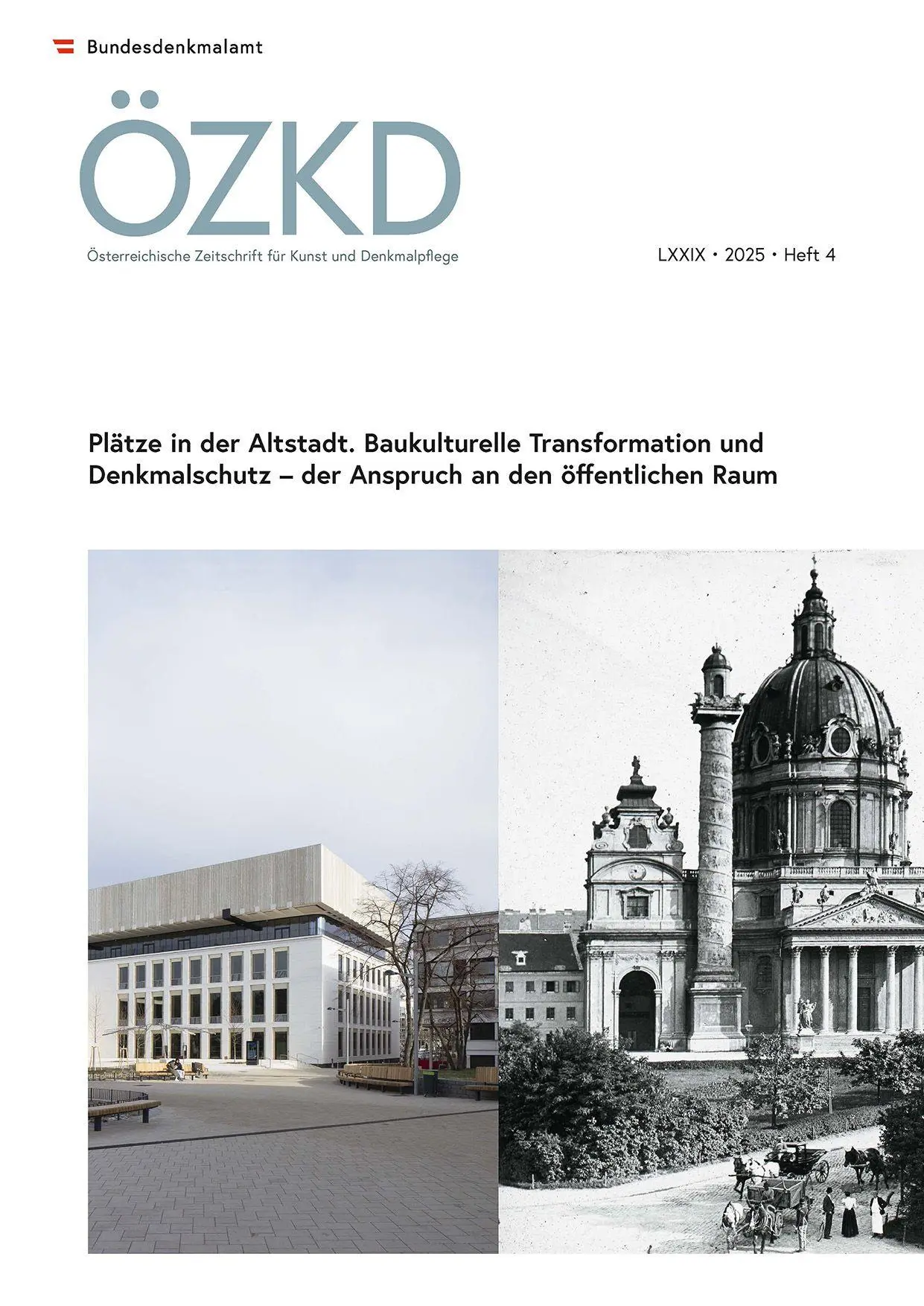 Österreichische Zeitschrift für Kunst und Denkmalpflege LXXIX, Heft 4