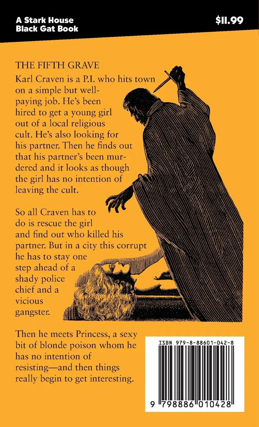Rückseite: 9798886010428 | The Fifth Grave | The Unexpurgated Text | Jonathan Latimer | Buch