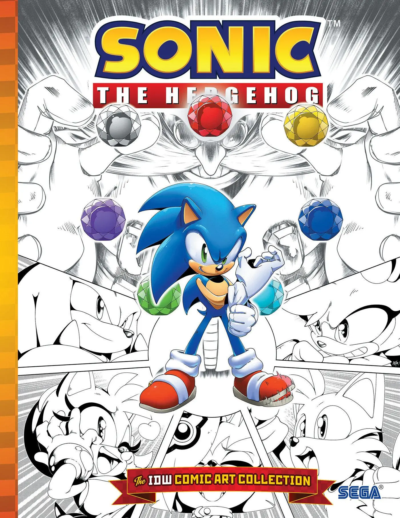 Cover: 9798887240428 | Sonic the Hedgehog: The IDW Comic Art Collection | Various | Buch