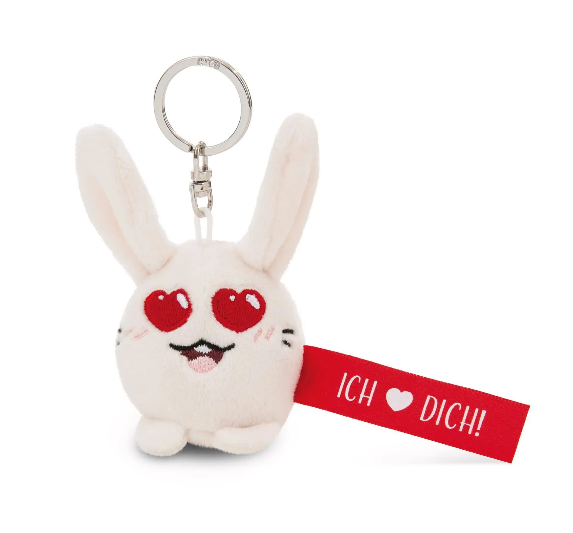 Cover: 4012390620528 | Nici 62052 Schlüsselanhänger Hase Ich Herz dich! rot 5cm an | 62052