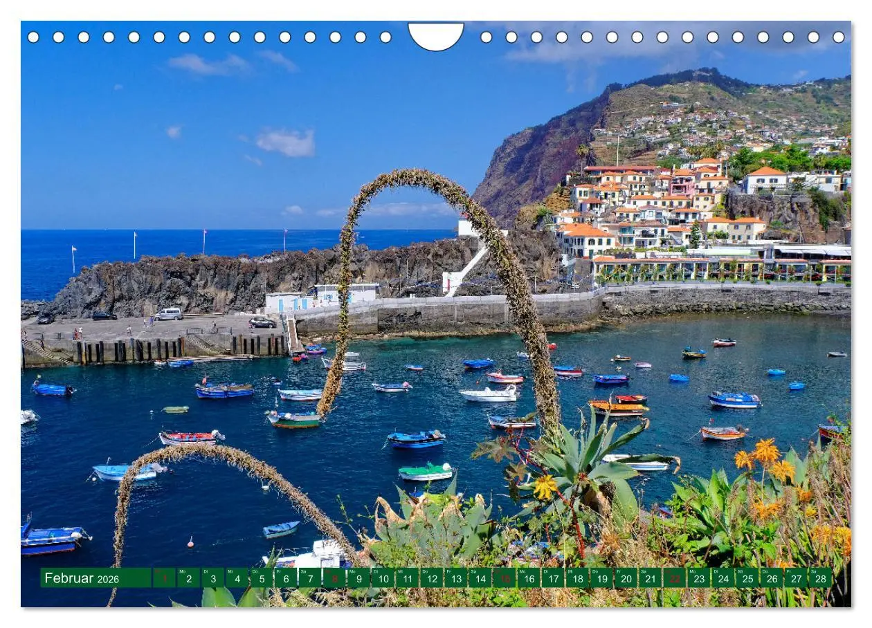 Bild: 9783457770528 | Madeira Blumeninsel im Atlantik (Wandkalender 2026 DIN A4 quer),...