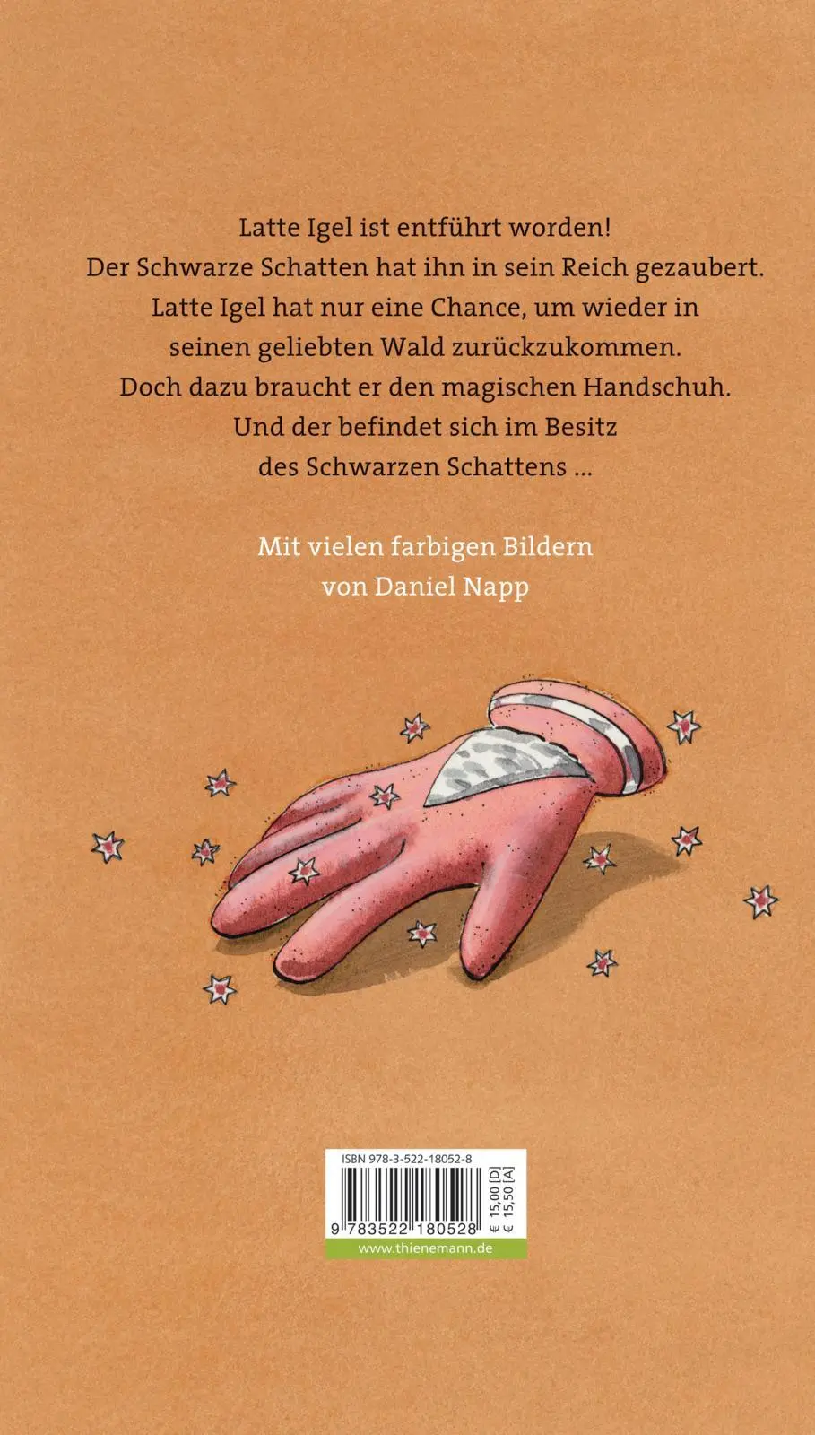 Rückseite: 9783522180528 | Latte Igel und der Schwarze Schatten | Sebastian Lybeck | Buch | 2009