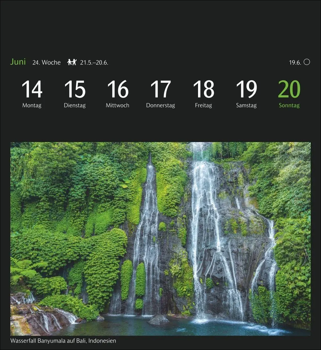 Bild: 9783840040528 | GEO Magische Natur Postkartenkalender 2027 - Wochenkalender mit 53...