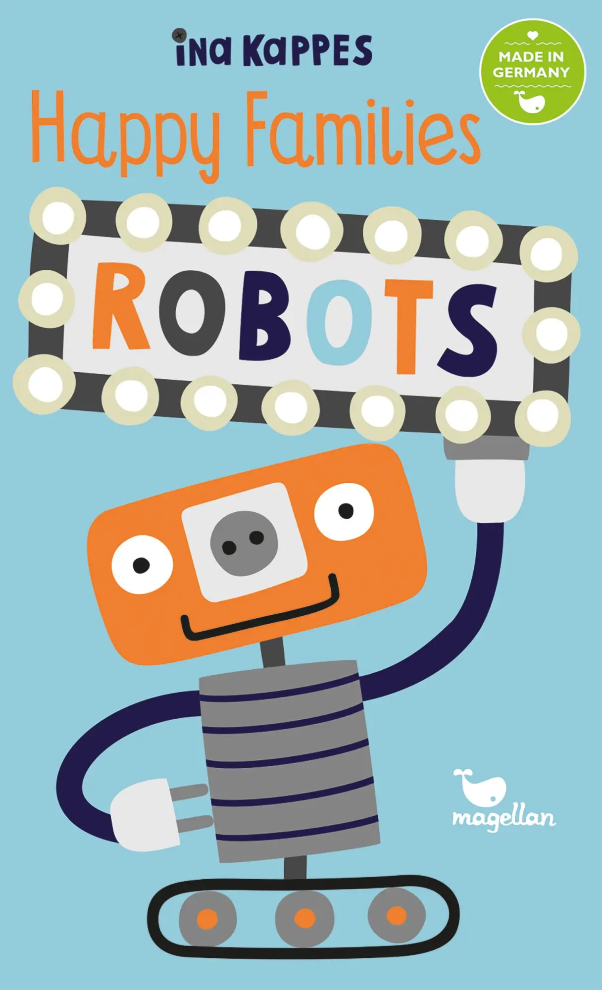 Cover: 4260671130628 | Happy Families - Robots | Buntes Kartenspiel für Kinder ab 5 Jahren