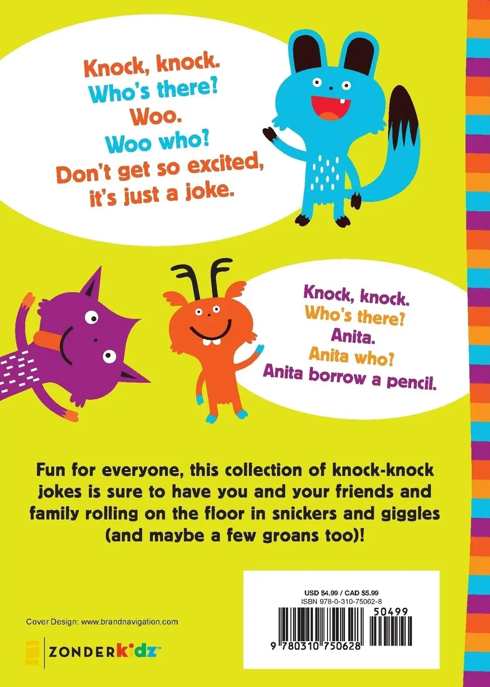 Rückseite: 9780310750628 | Lots of Knock-Knock Jokes for Kids | Whee Winn | Taschenbuch | 2016