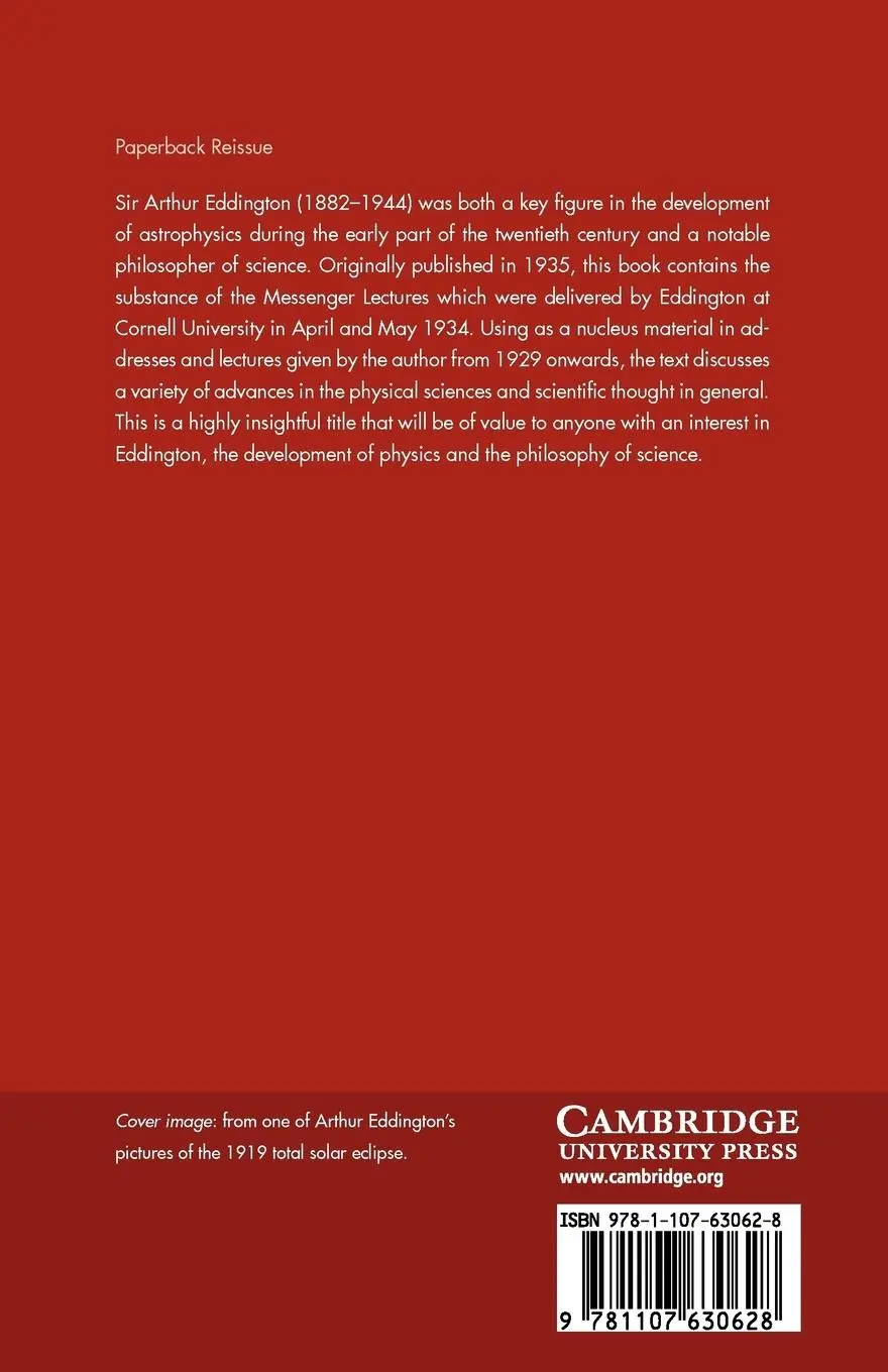 Rückseite: 9781107630628 | New Pathways in Science | Messenger Lectures (1934) | Arthur Eddington