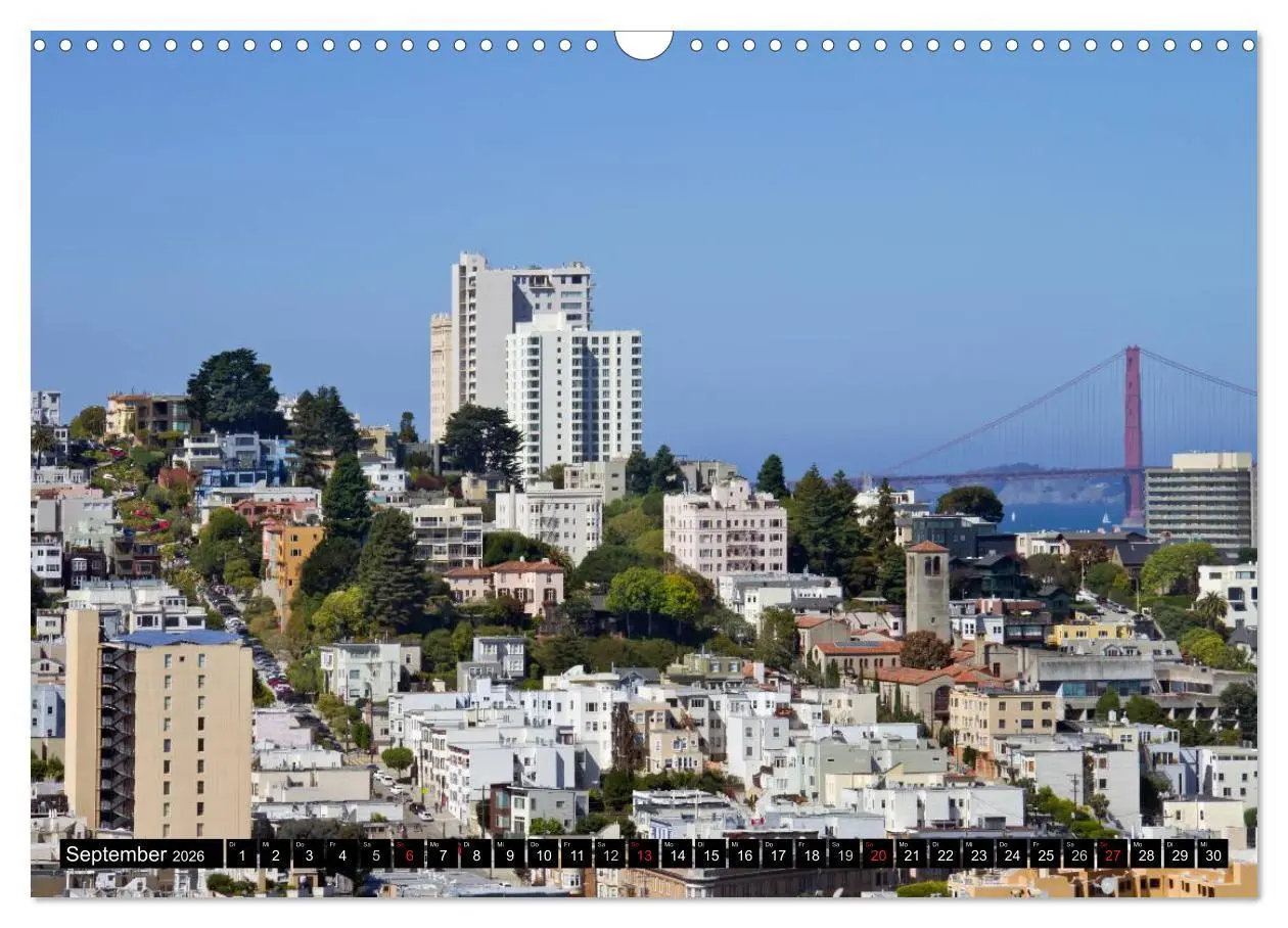 Bild: 9783516230628 | San Francisco - Traumstadt in Kalifornien (Wandkalender 2026 DIN A3...