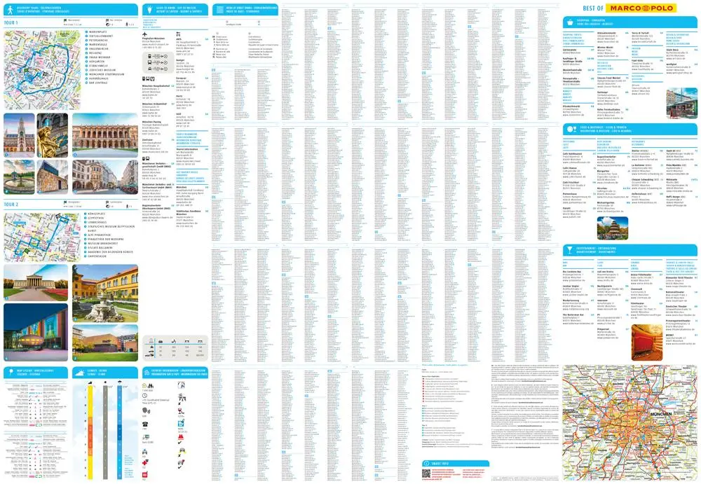 Bild: 9783575020628 | MARCO POLO Cityplan München 1:16.000 | (Land-)Karte | 1 Karte | 2024