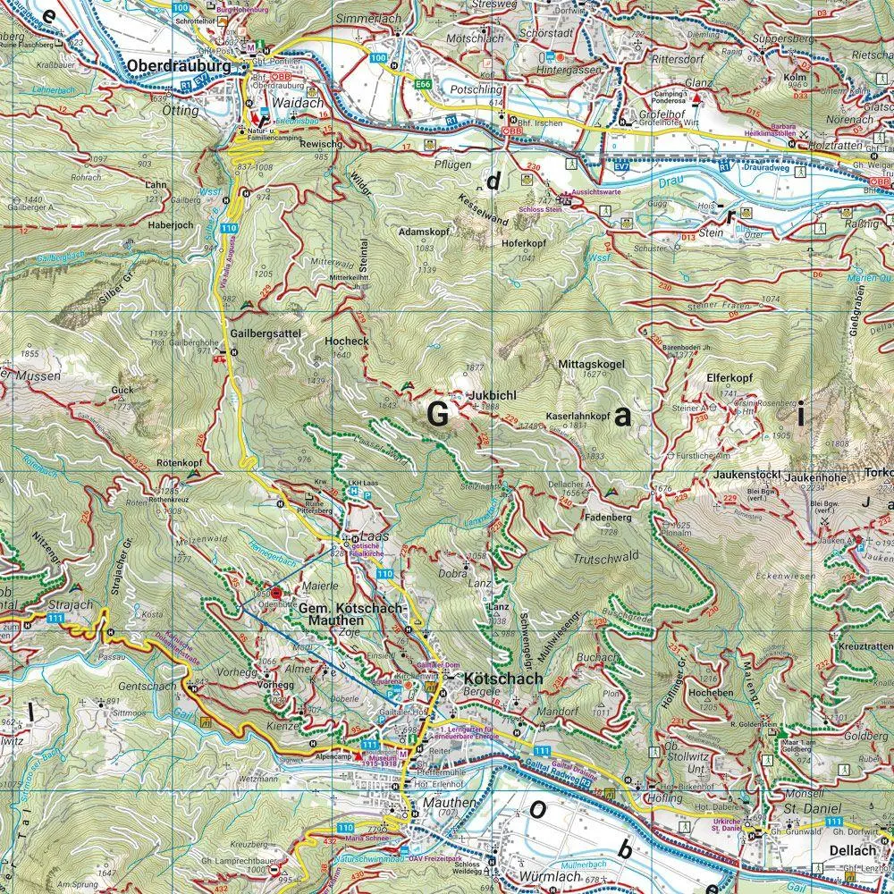 Bild: 9783707920628 | freytag &amp; berndt Wanderkarte WK 223 Karnische Alpen, Gailtal -...