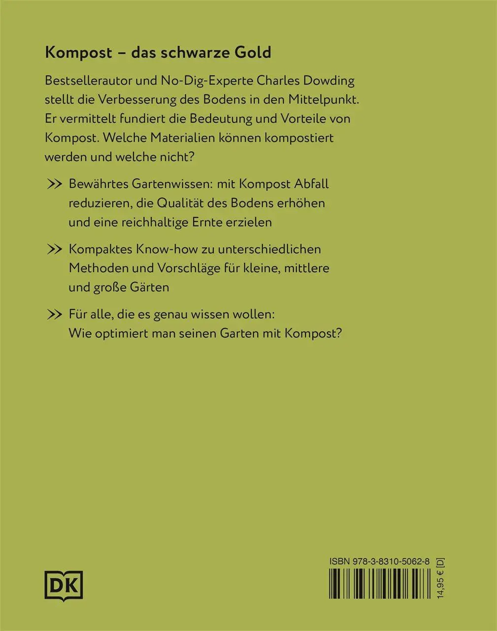 Rückseite: 9783831050628 | Kompost | Charles Dowding | Buch | 144 S. | Deutsch | 2025
