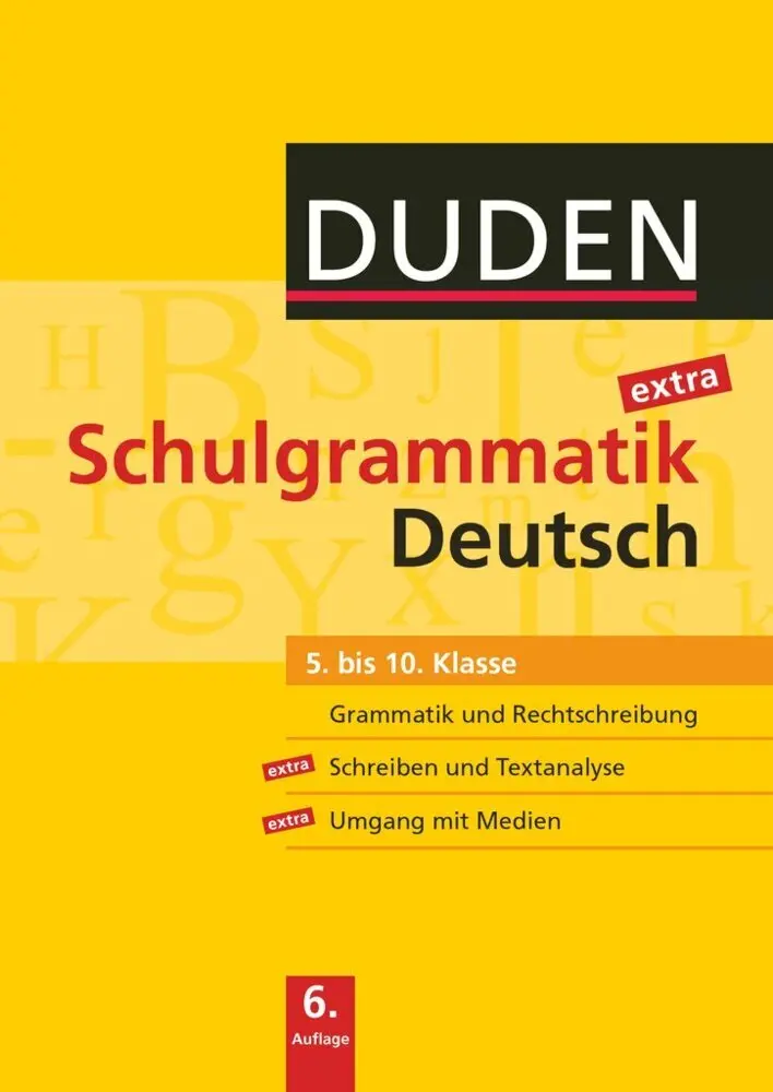 Cover: 9783835560628 | Duden Schulgrammatik extra - 5.-10. Schuljahr | Taschenbuch | 128 S.