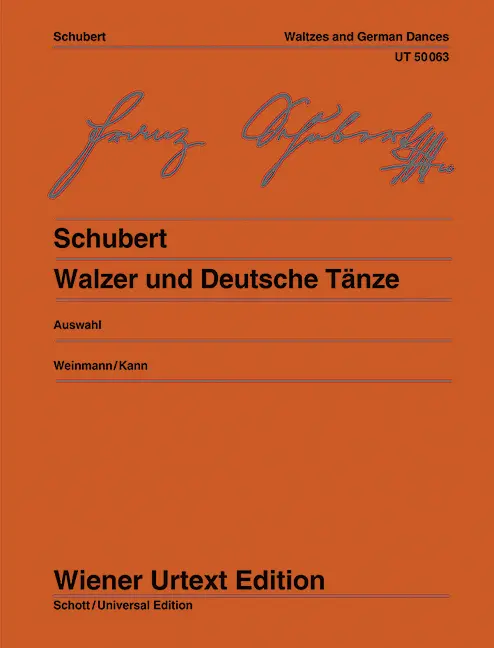 Cover: 9783850550628 | Walzer und Deutsche Tänze | Alexander Weinmann | Buch | 64 S. | 2001