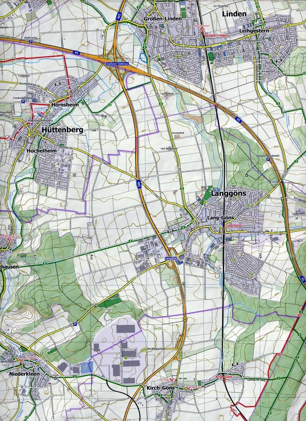 Bild: 9783960990628 | Hintertaunus Ost 1 : 25 000, Blatt 47-559 | (Land-)Karte | Deutsch