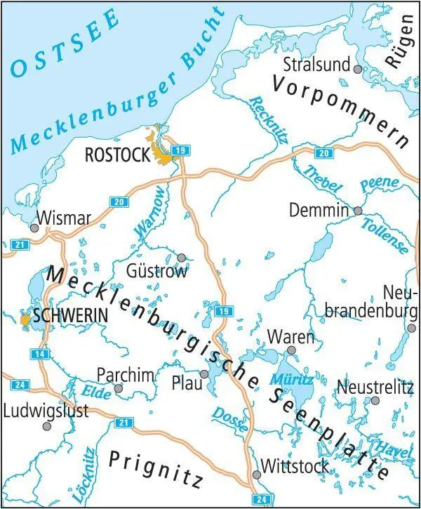 Bild: 9783969900628 | ADFC-Radtourenkarte 3 Ostseeküste Mecklenburg 1:150.000, reiß- und...