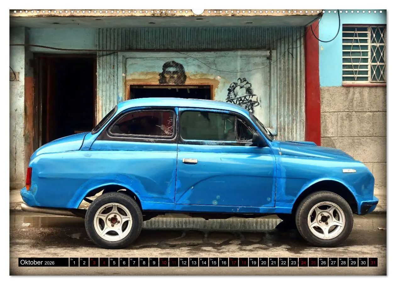 Bild: 9783457370728 | SKODA HITS - Oldtimer der CSSR in Kuba (Wandkalender 2026 DIN A2...
