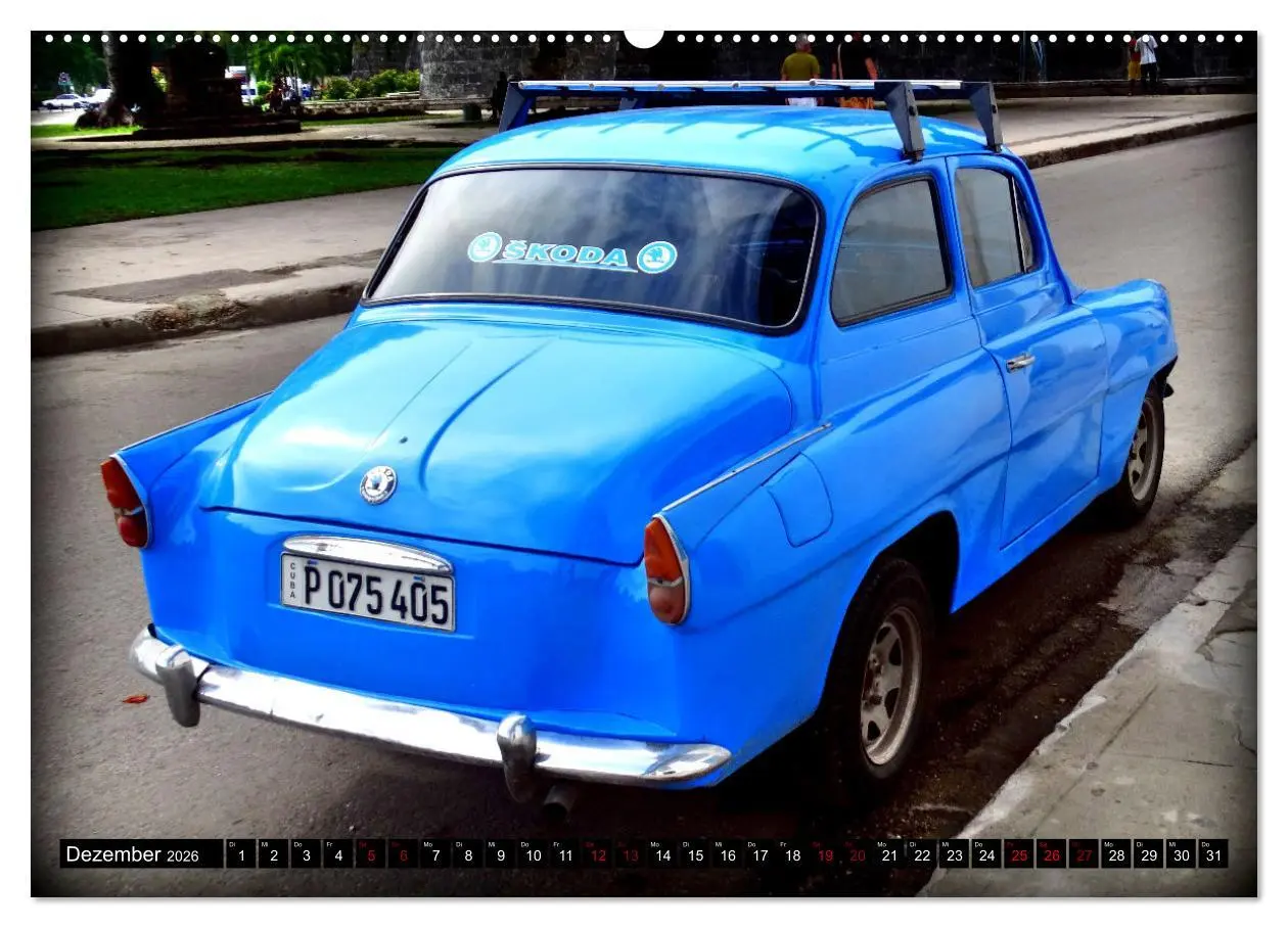 Bild: 9783457370728 | SKODA HITS - Oldtimer der CSSR in Kuba (Wandkalender 2026 DIN A2...