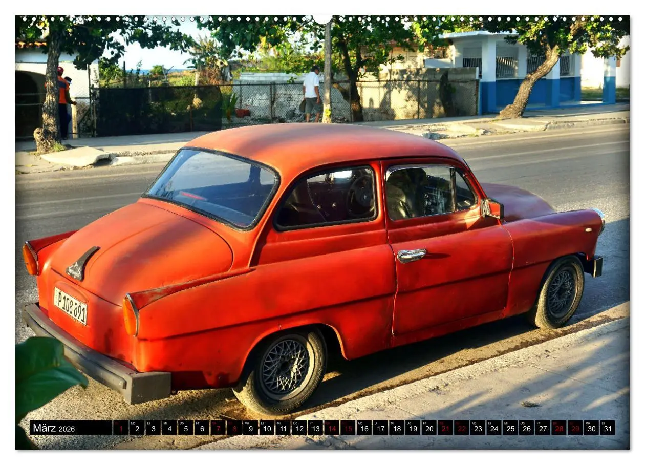 Bild: 9783457370728 | SKODA HITS - Oldtimer der CSSR in Kuba (Wandkalender 2026 DIN A2...