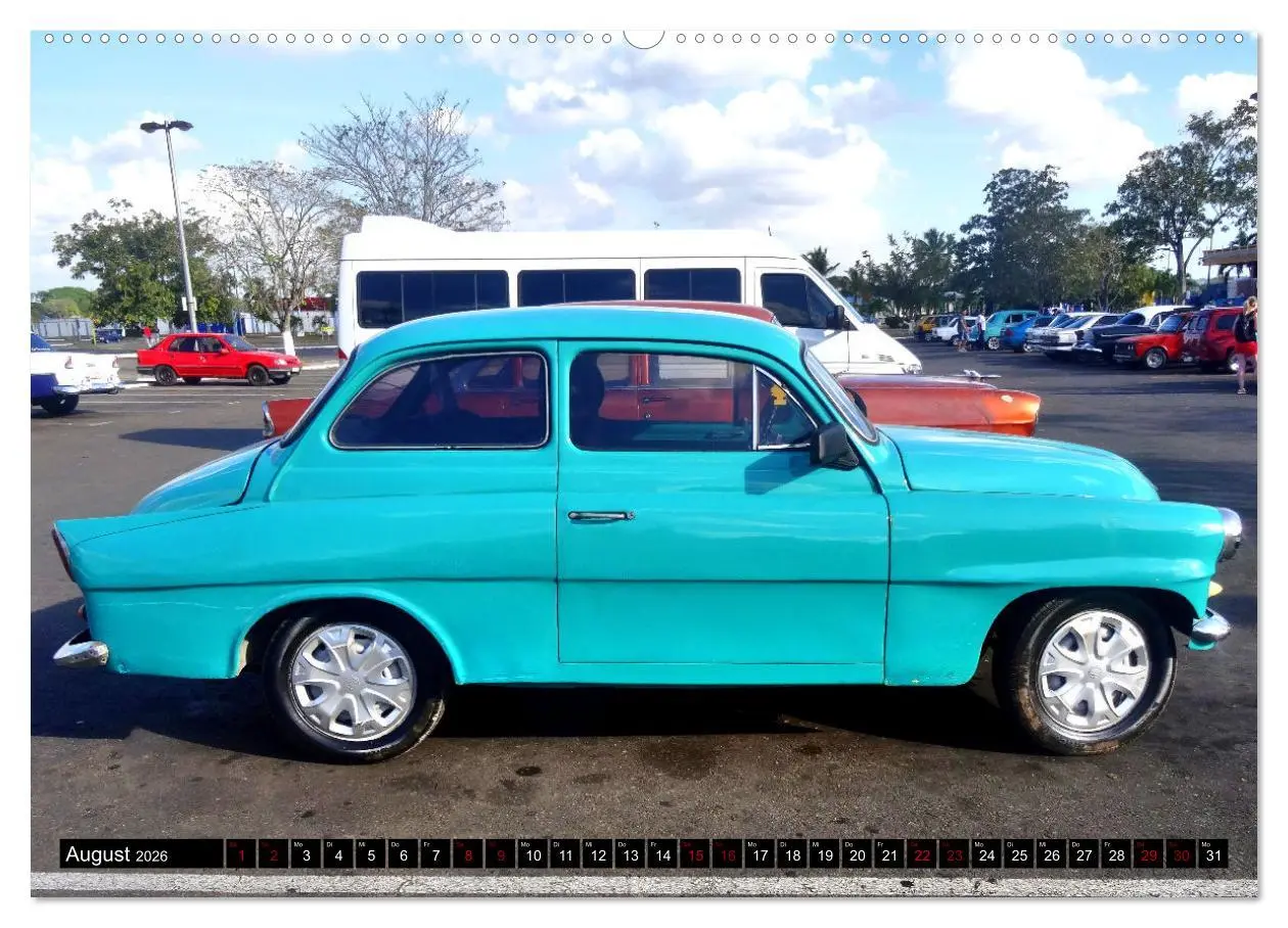 Bild: 9783457370728 | SKODA HITS - Oldtimer der CSSR in Kuba (Wandkalender 2026 DIN A2...
