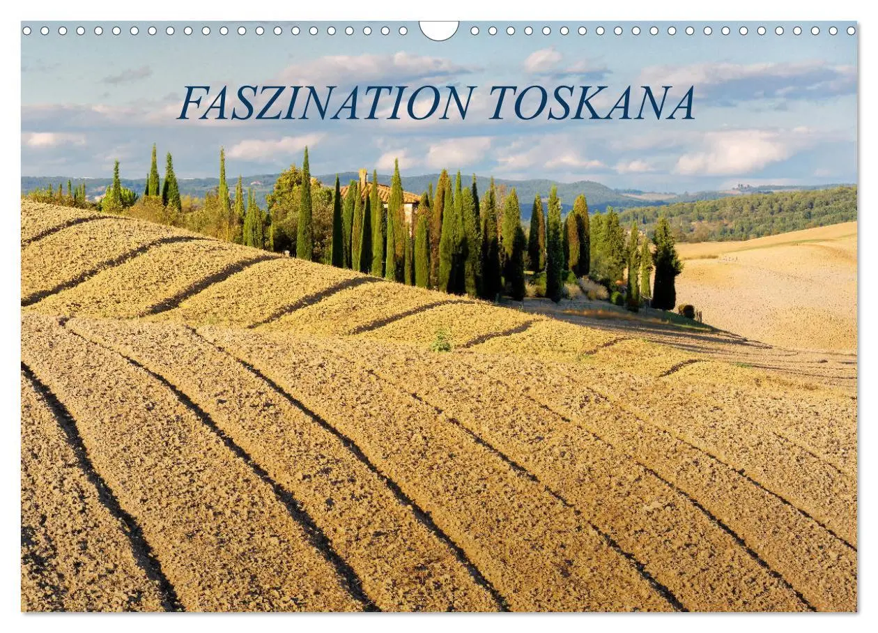 Cover: 9783457750728 | Faszination Toskana (Wandkalender 2026 DIN A3 quer), CALVENDO...
