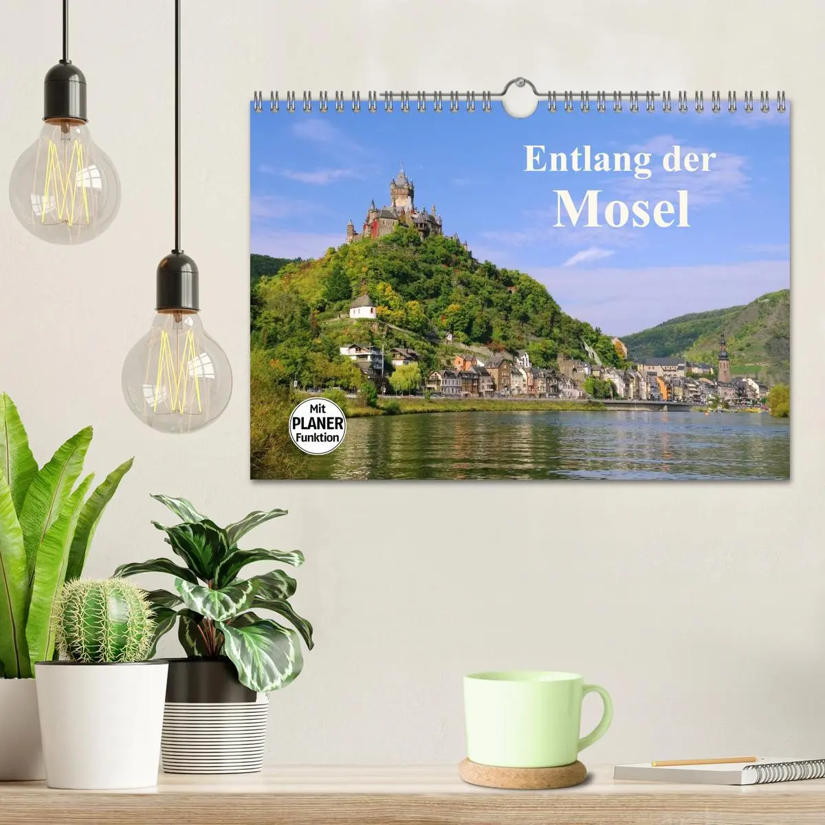Bild: 9783457990728 | Entlang der Mosel (Wandkalender 2026 DIN A4 quer), CALVENDO...