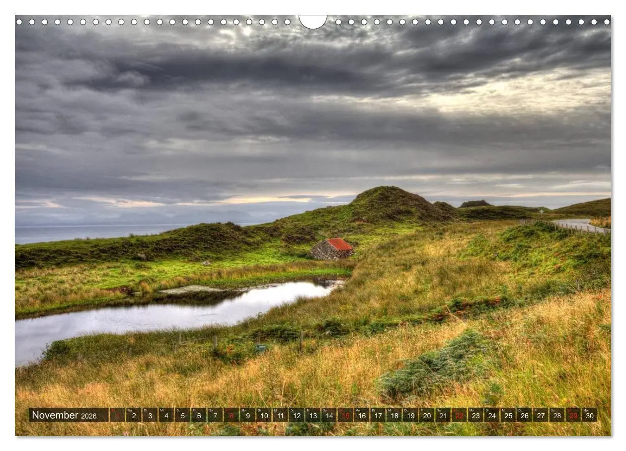 Bild: 9783516150728 | Schottland (Wandkalender 2026 DIN A3 quer), CALVENDO Monatskalender