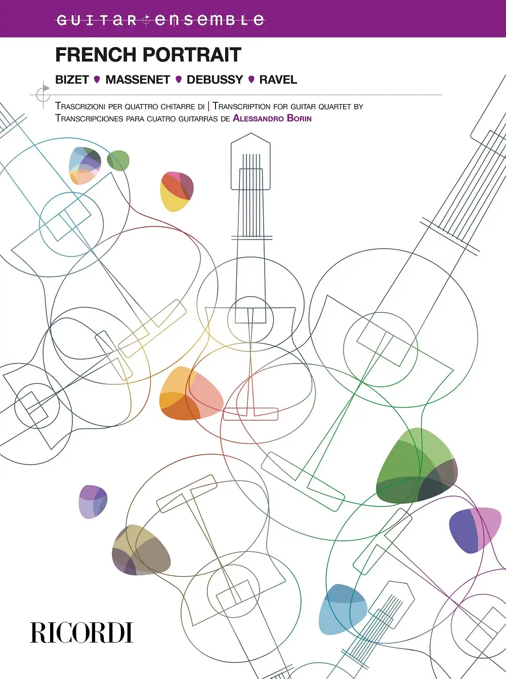 Cover: 9790041830728 | French Portrait | Bizet, Massenet, Debussy, Ravel | Partitur + Stimmen
