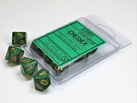 Cover: 601982020828 | Speckled® Golden Recon Set of Ten d10s | deutsch | Chessex