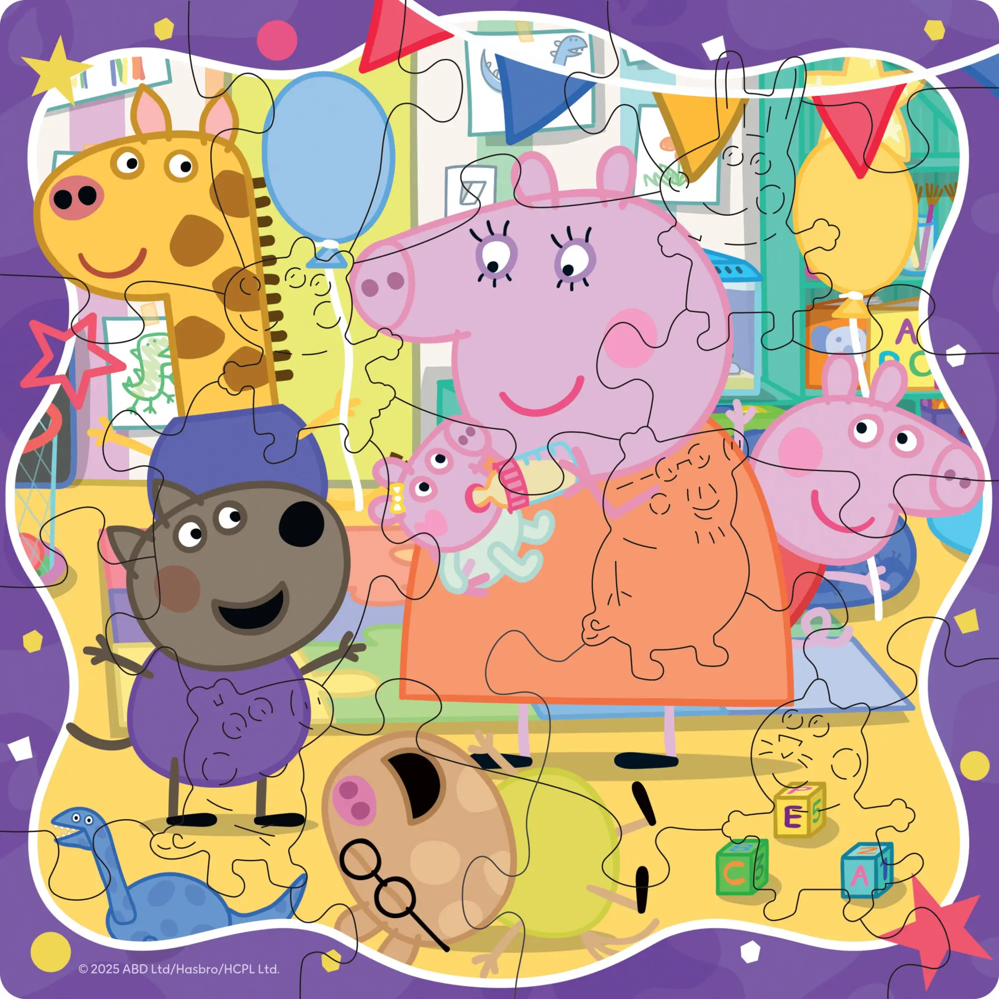 Cover: 4005555040828 | Kinderpuzzle 22 Teile - Peppa Wutz - Peppa Pig Freundschaftsparty