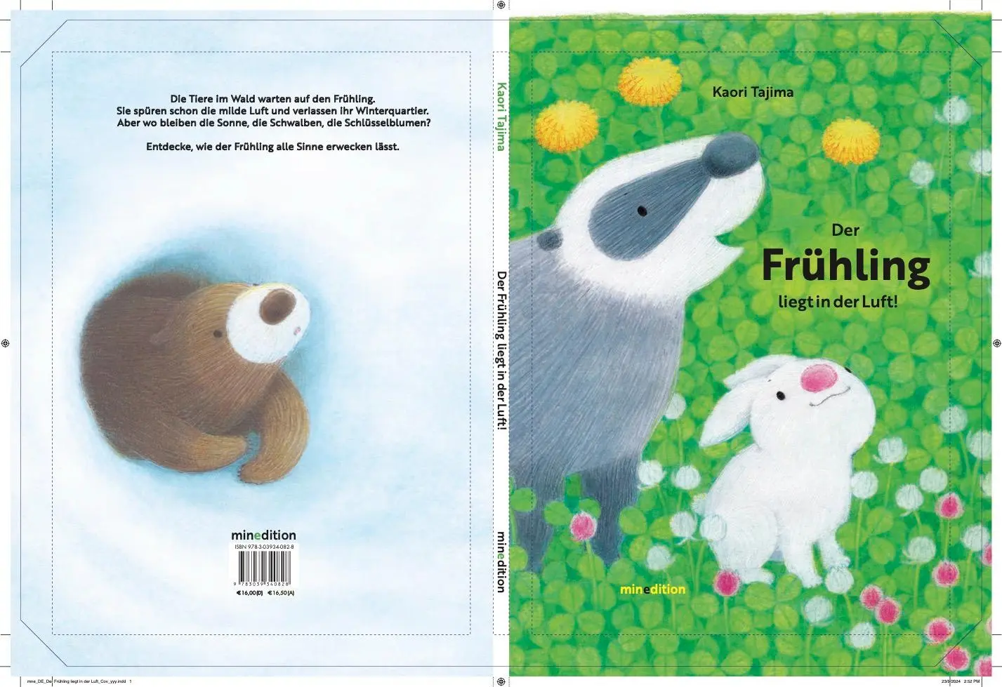 Rückseite: 9783039340828 | Der Frühling liegt in der Luft | Kaori Tajima | Buch | 40 S. | Deutsch