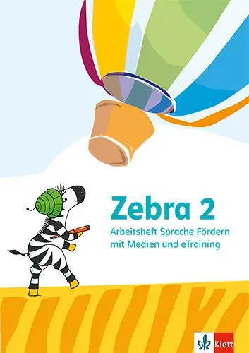 Cover: 9783122710828 | Zebra 2. Arbeitsheft Sprache Förderheft mit eTraining Klasse 2 | 2025