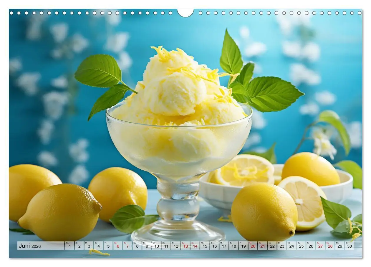Bild: 9783457500828 | Sauer Gelb Lecker (Wandkalender 2026 DIN A3 quer), CALVENDO...