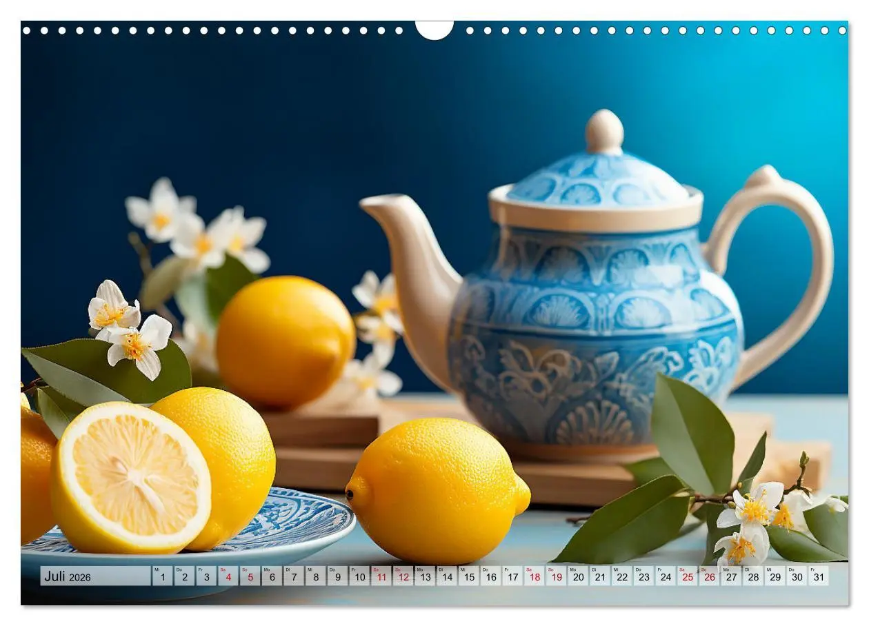 Bild: 9783457500828 | Sauer Gelb Lecker (Wandkalender 2026 DIN A3 quer), CALVENDO...