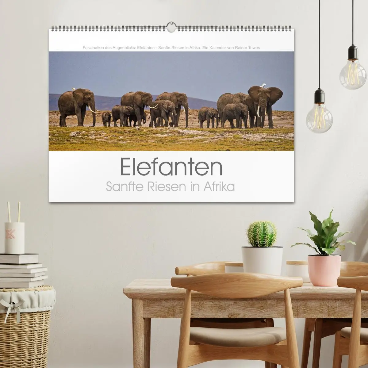 Bild: 9783457980828 | Elefanten - Sanfte Riesen in Afrika (Wandkalender 2026 DIN A2...