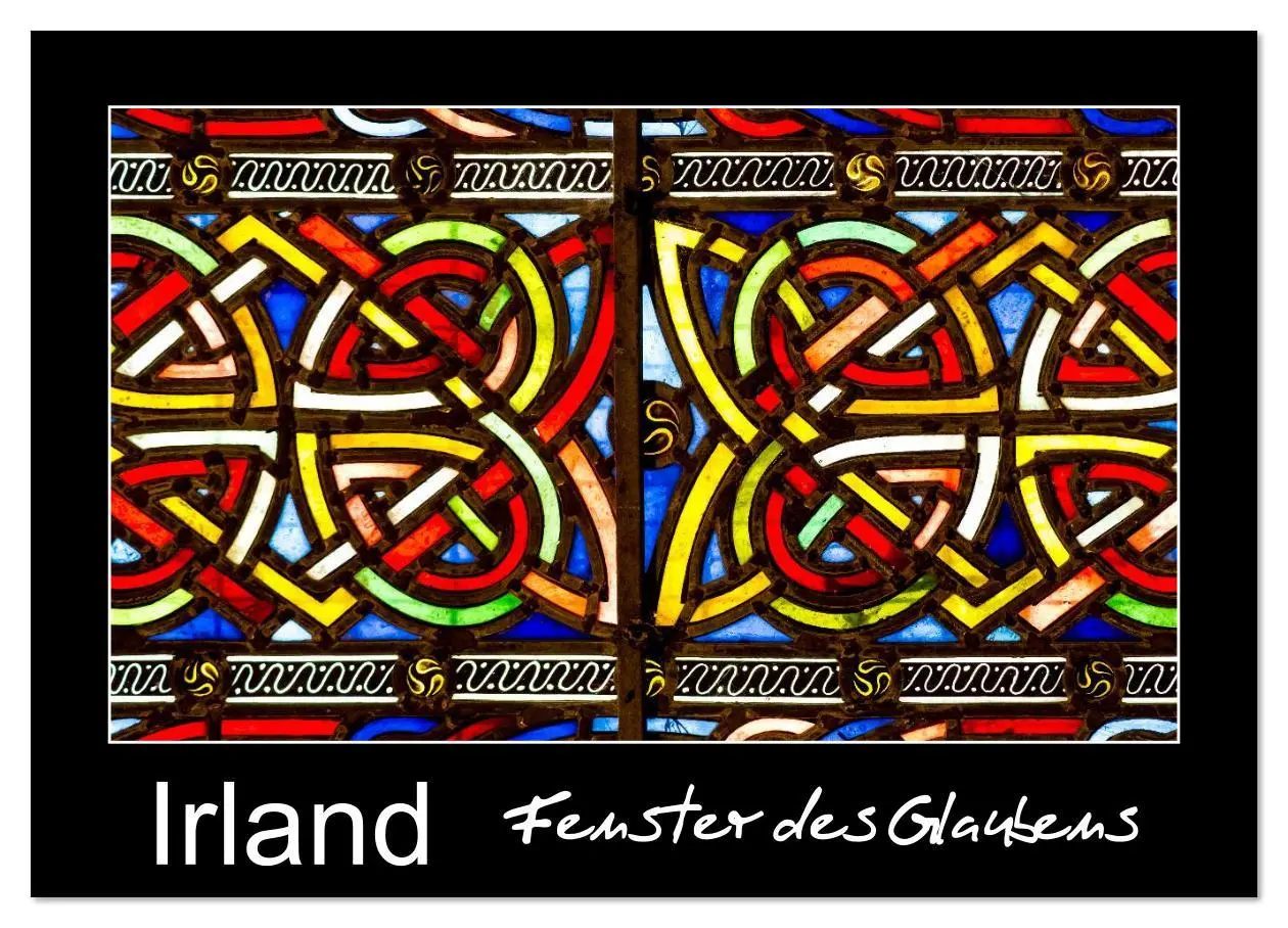 Cover: 9783516210828 | IRLAND - Fenster des Glaubens (Wandkalender 2026 DIN A2 quer),...
