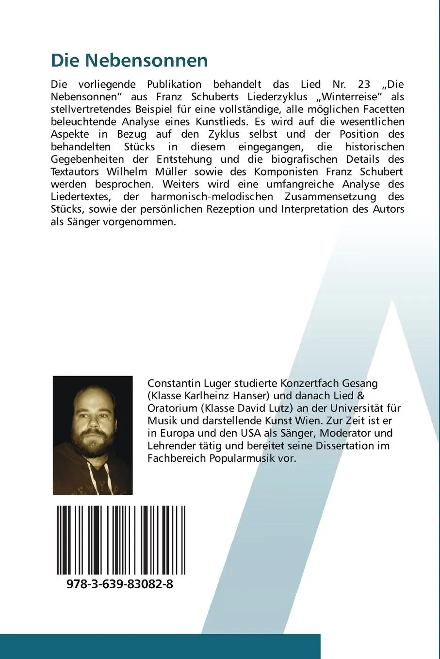 Rückseite: 9783639830828 | Die Nebensonnen | Constantin Luger | Taschenbuch | Paperback | 52 S.