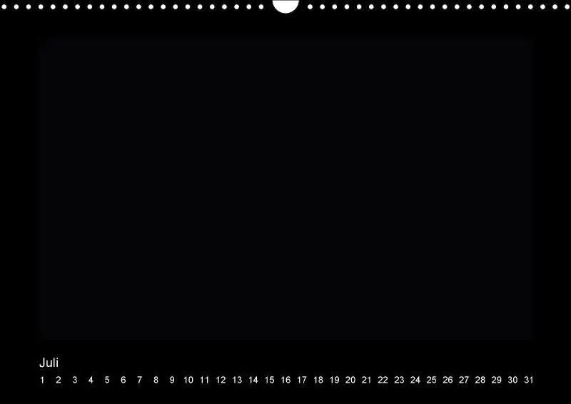 Bild: 9783664580828 | Geburtstags - Bastelkalender - Schwarz (Wandkalender immerwährend...