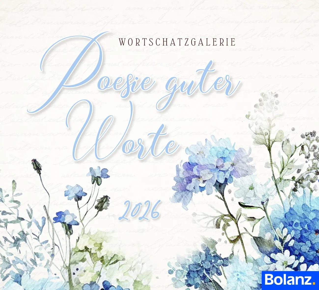 Cover: 9783690220828 | Poesie guter Worte 2026 | Sonstiges | Deutsch | 2026 | Bolanz Kalender
