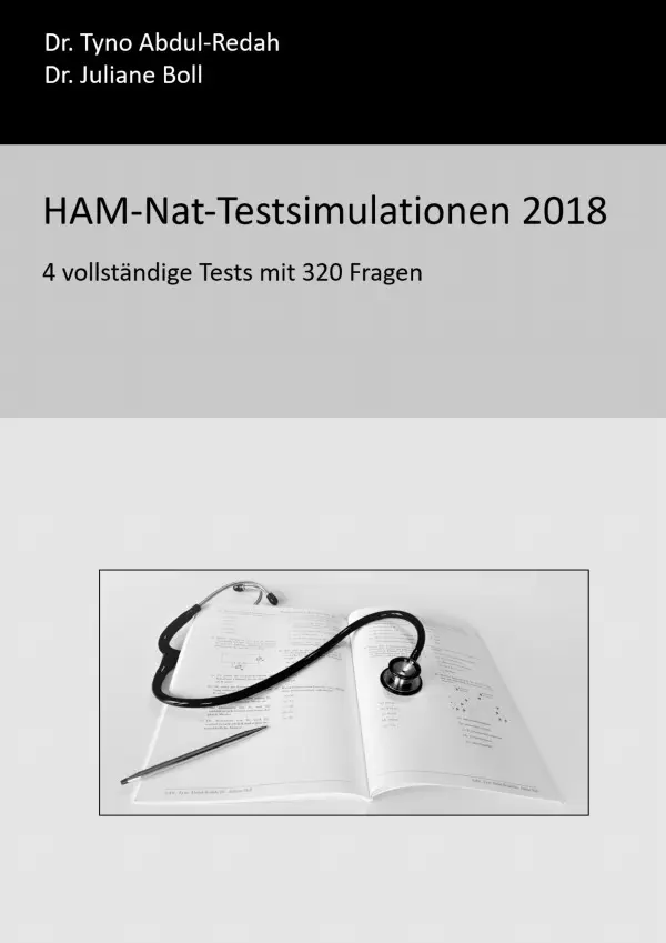 Cover: 9783745070828 | HAM-Nat-Testsimulationen 2018 | 4 vollständige Tests mit 320 Fragen