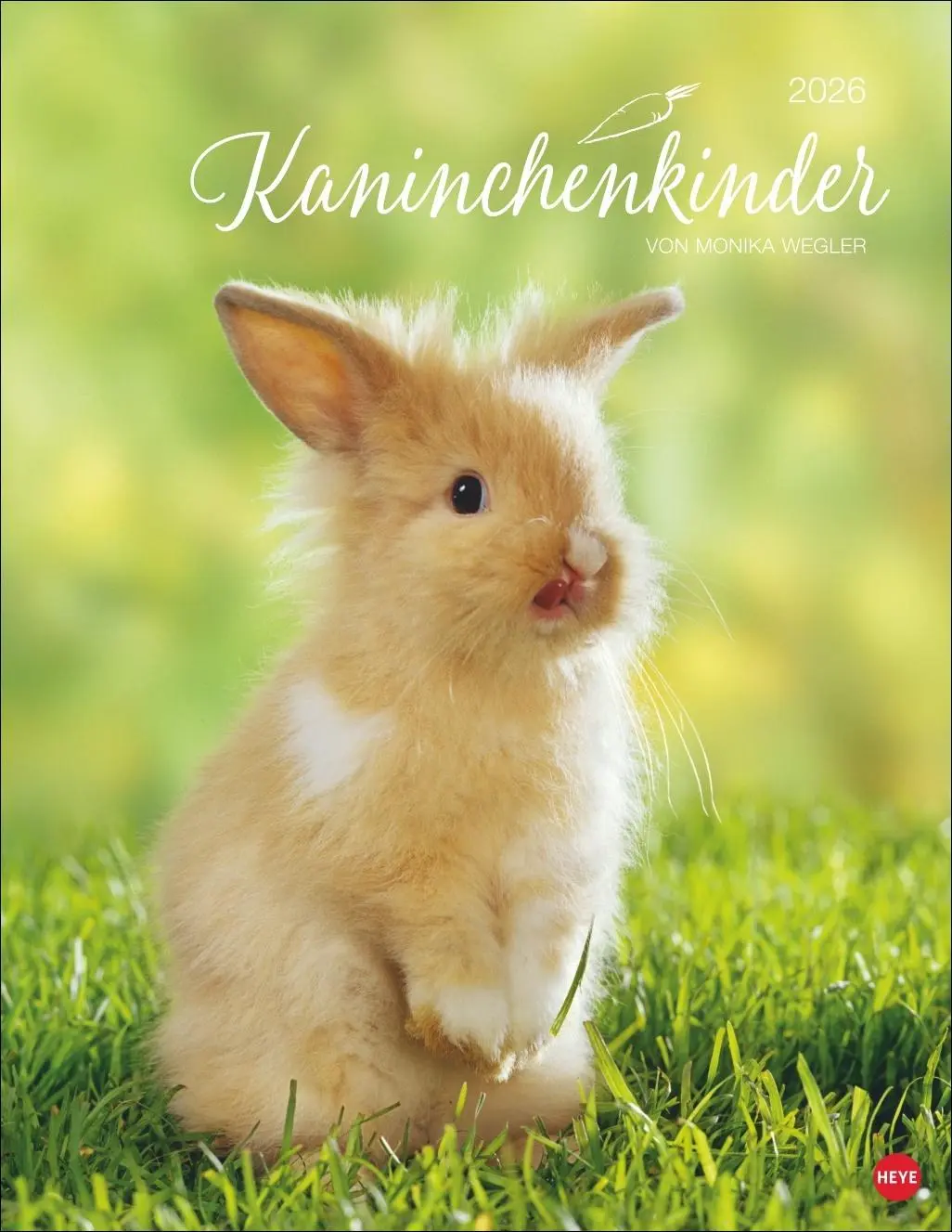 Cover: 9783756410828 | Kaninchenkinder Posterkalender 2026 | Monika Wegler | Kalender | 14 S.