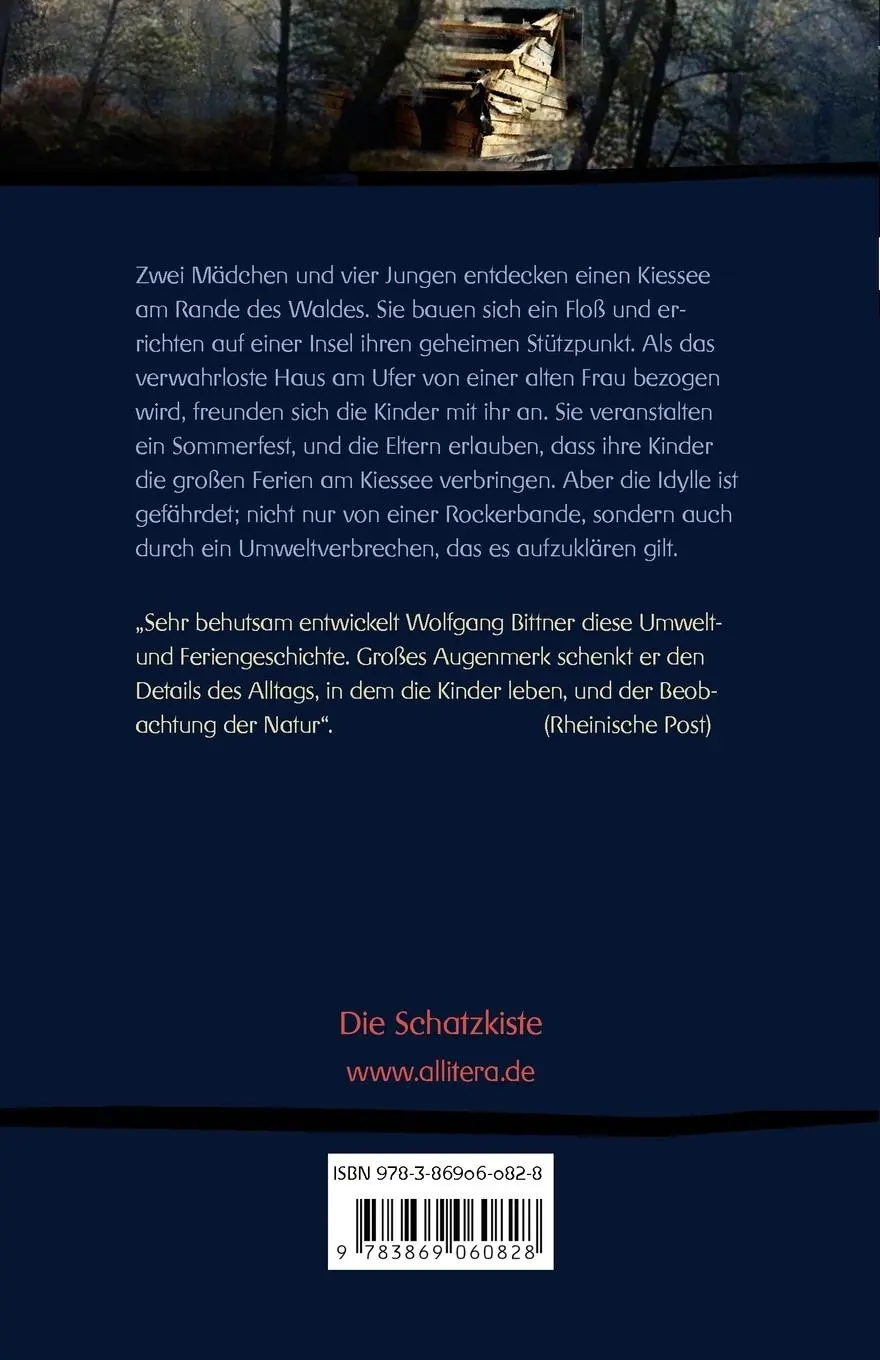 Rückseite: 9783869060828 | Die Insel der Kinder | Roman | Wolfgang Bittner | Taschenbuch | 100 S.