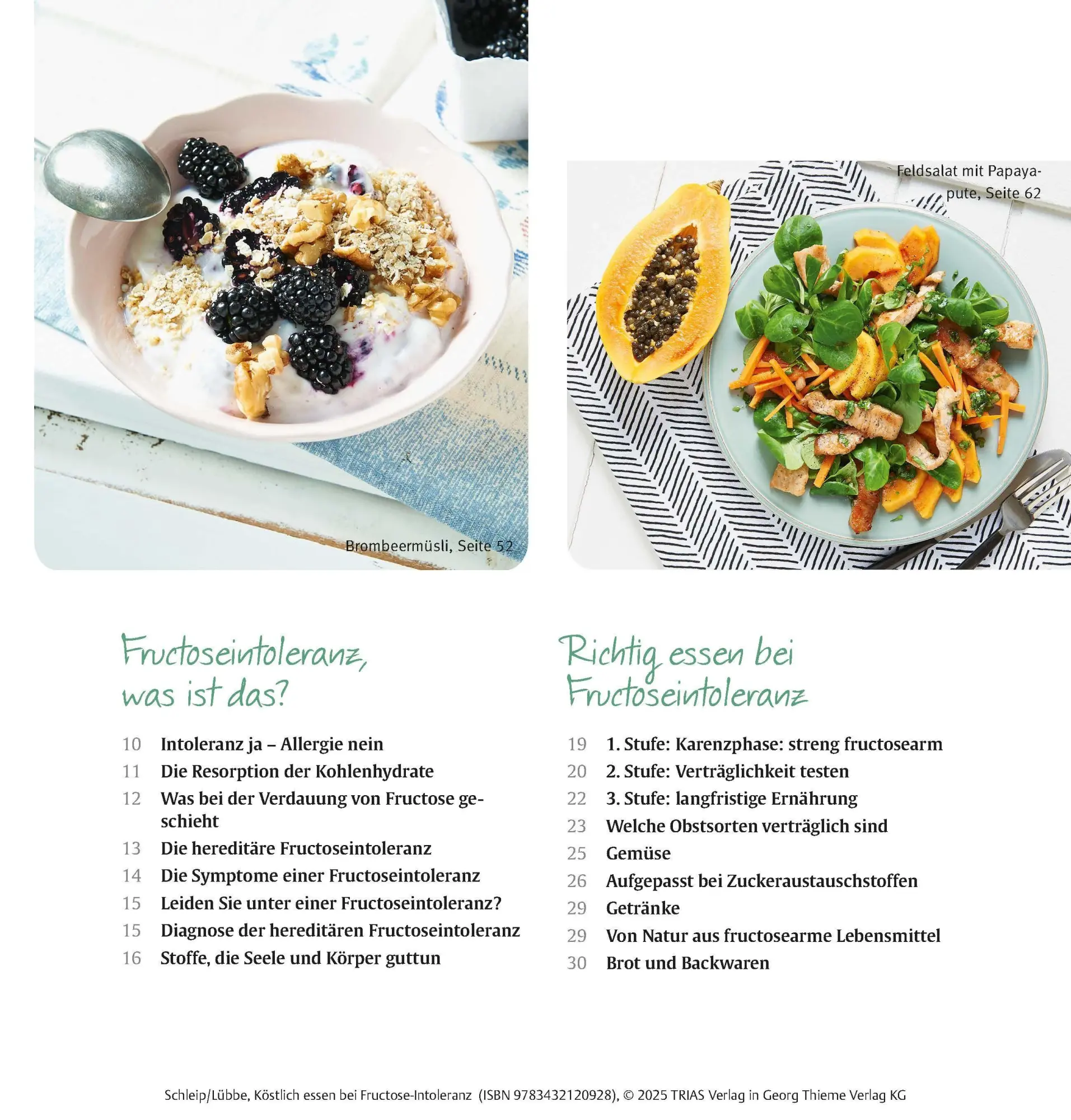 Bild: 9783432120928 | Köstlich essen Fructoseintoleranz | Thilo Schleip (u. a.) | Buch