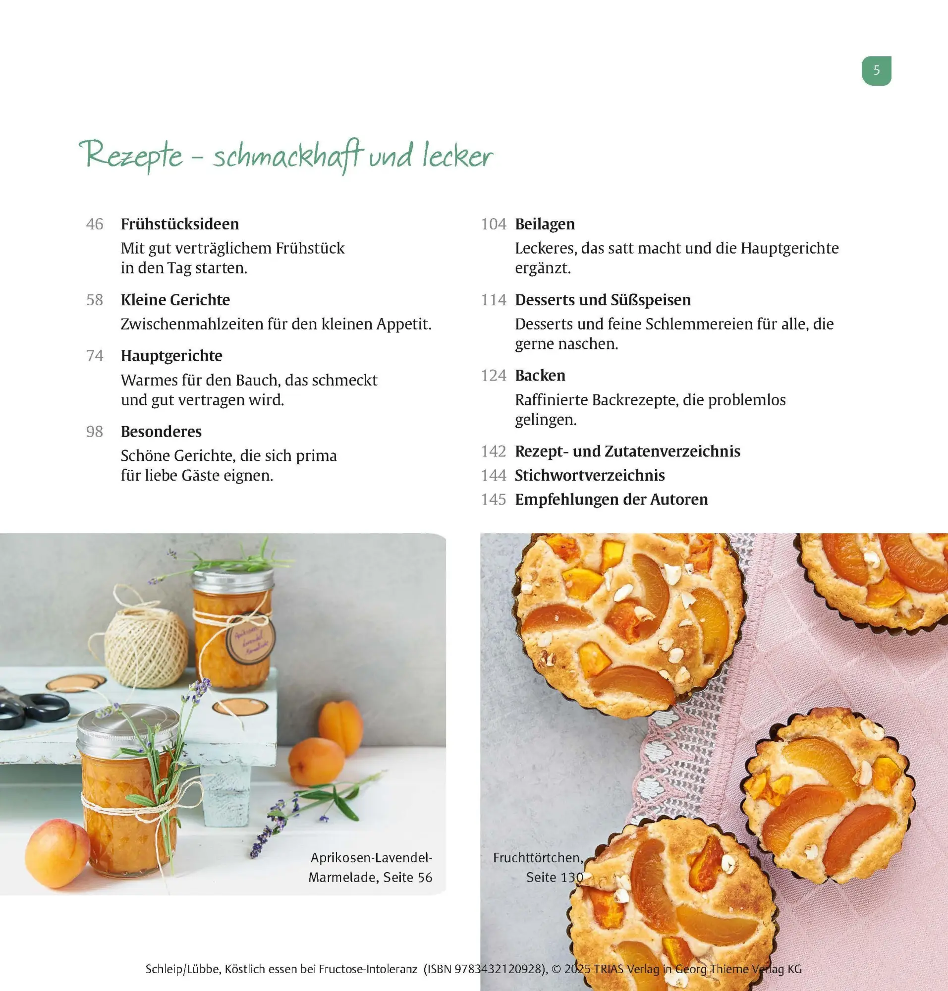Bild: 9783432120928 | Köstlich essen Fructoseintoleranz | Thilo Schleip (u. a.) | Buch