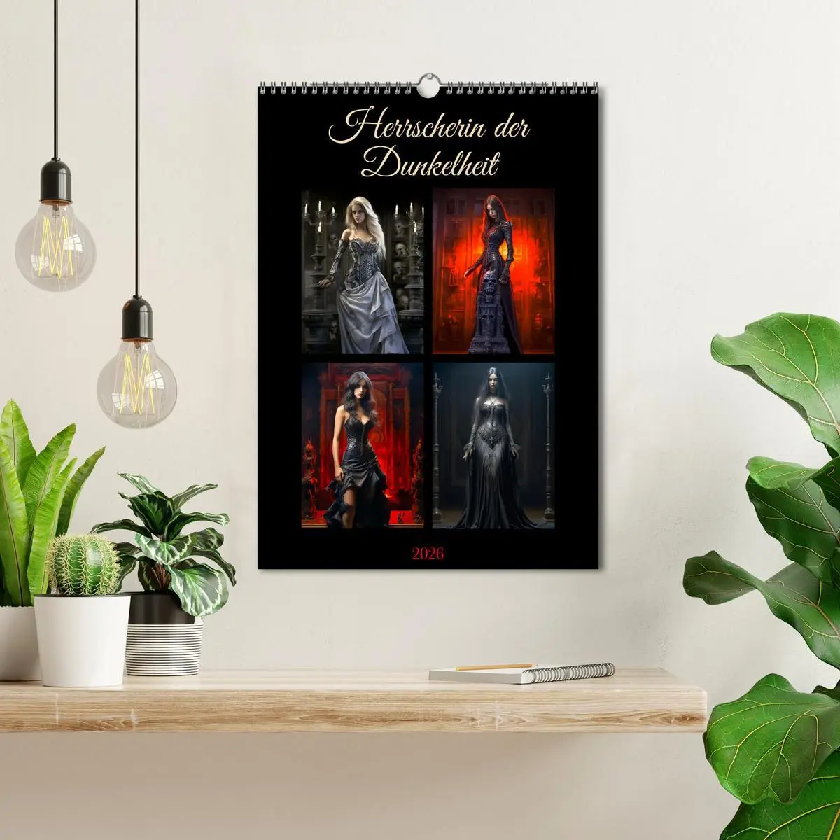Bild: 9783457280928 | Herrscherin der Dunkelheit (Wandkalender 2026 DIN A3 hoch),...