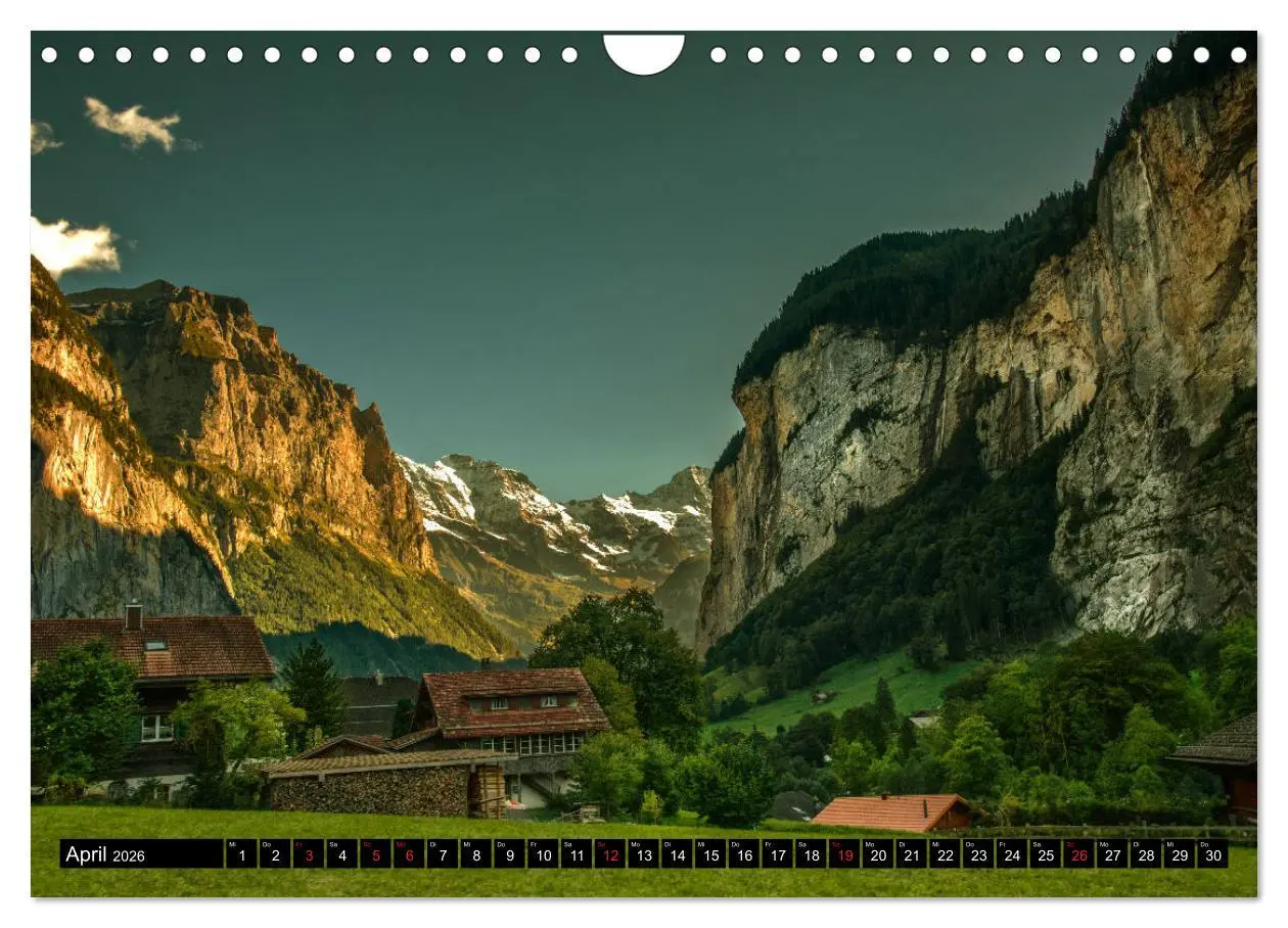 Bild: 9783457730928 | Schweizer Schönheiten (Wandkalender 2026 DIN A4 quer), CALVENDO...